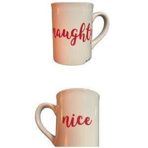 NAUGHTY OR NICE ROYAL NORFOLK GREENBRIER HOLIDAY MUG